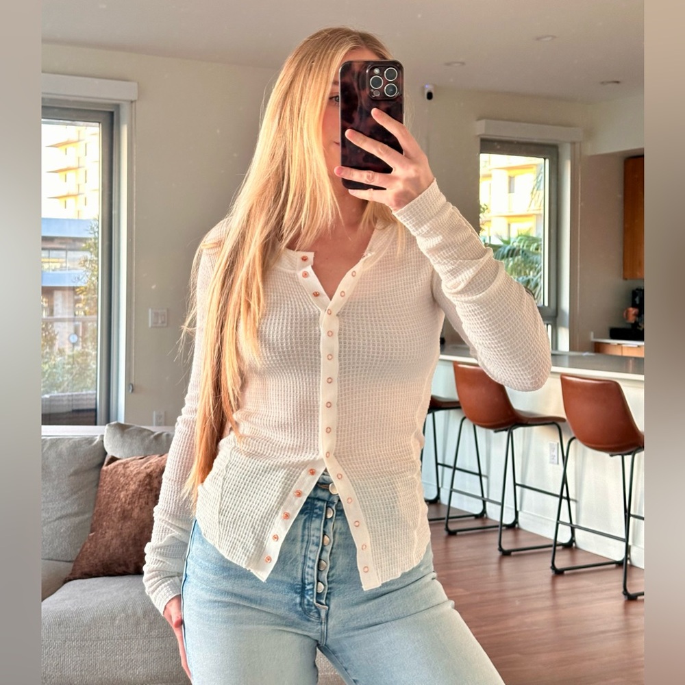 NEW Free People Knit Top (Going Places Cardi)